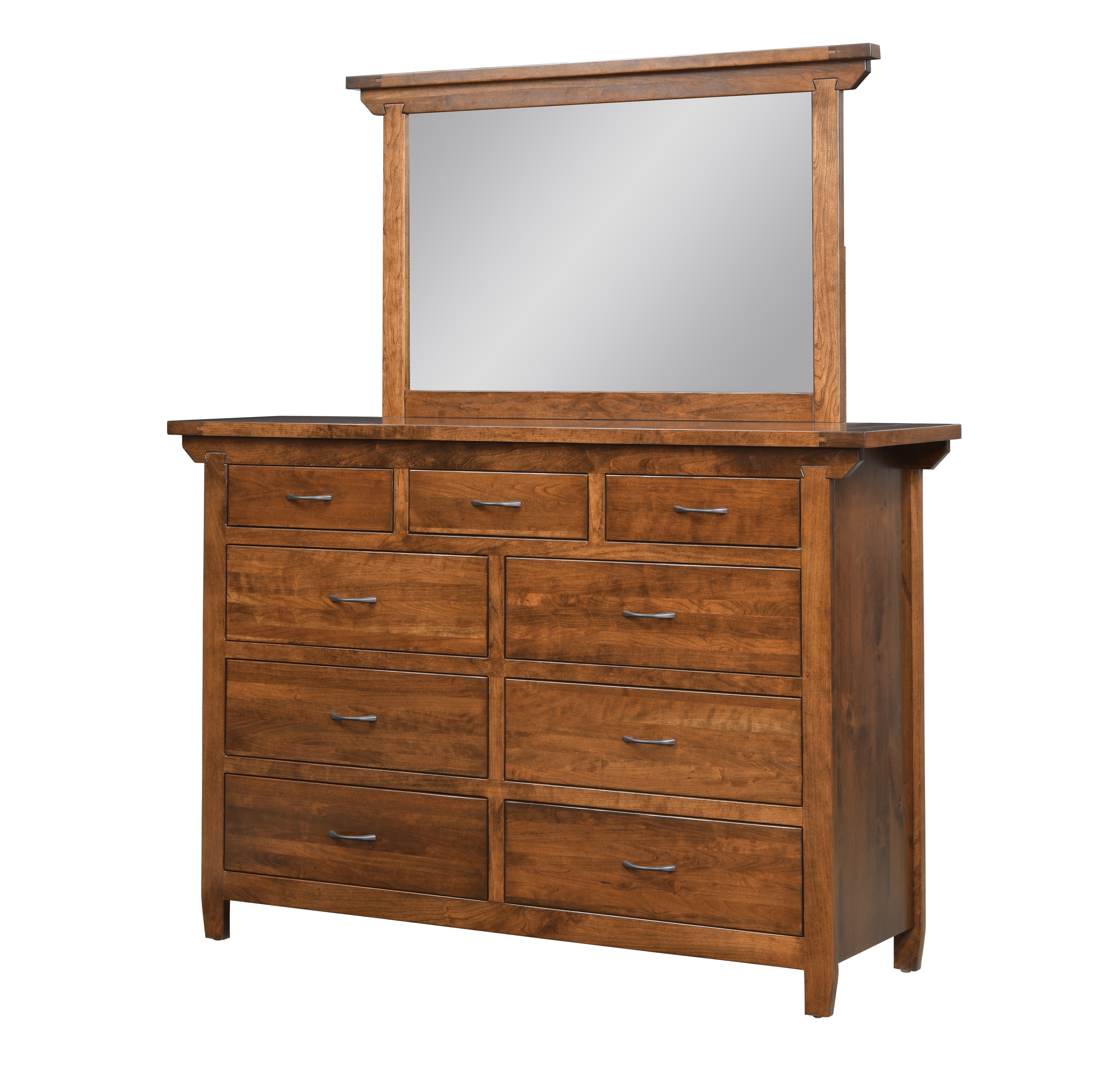 Briarwood Hand Joinery Rustic Cherry Dresser Mirror is available